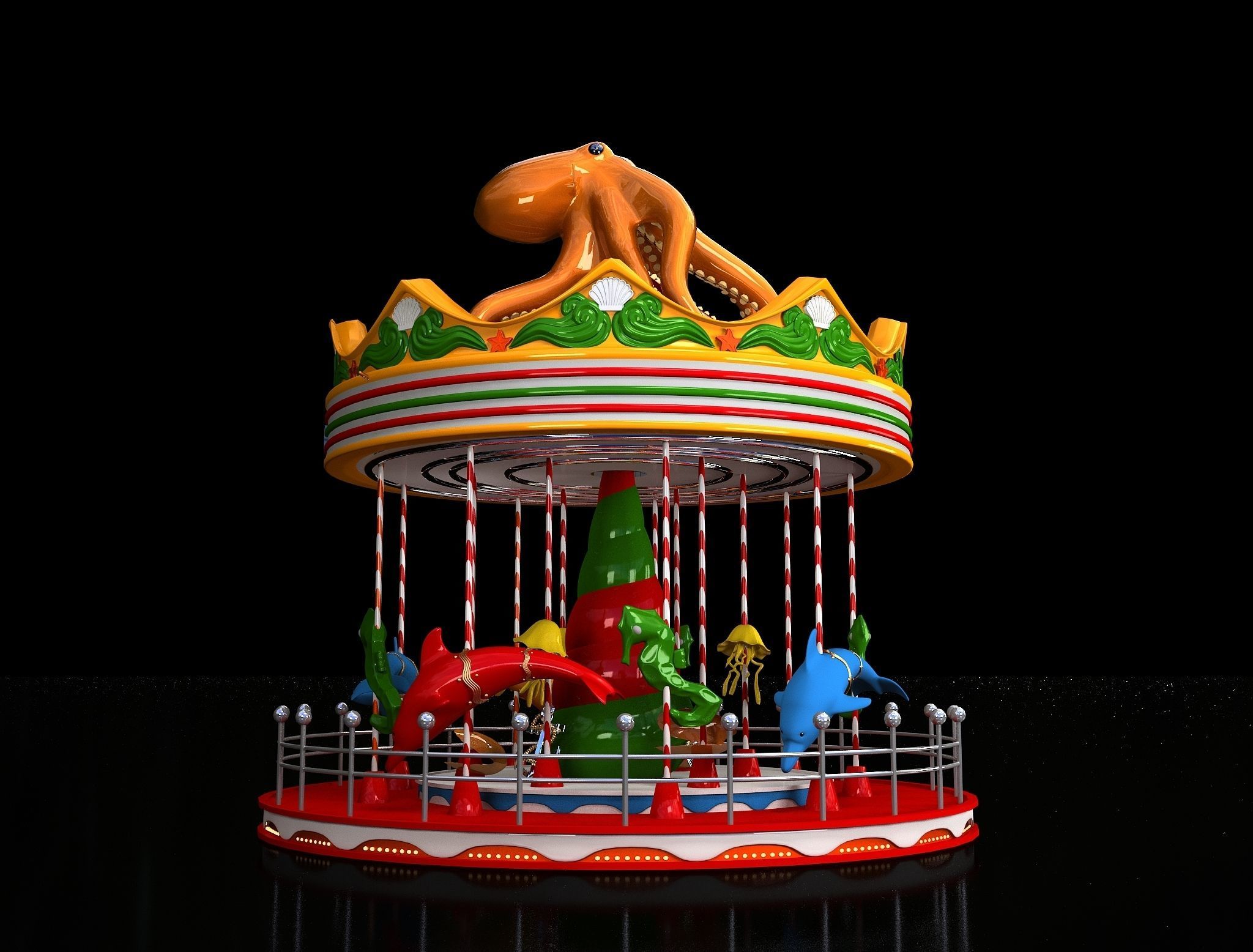Circus of the Sea 3D model_2