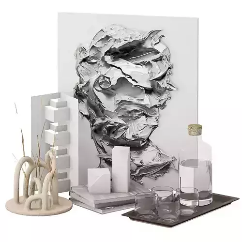 Dec Set Plaster portrait 04