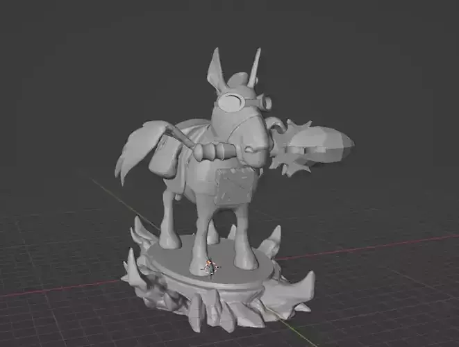 Courier with aghanims scepter