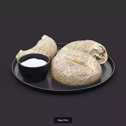 Food 3D Scan 3D Model Pack 4