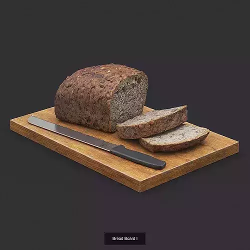 Food 3D Scan 3D Model Pack 7