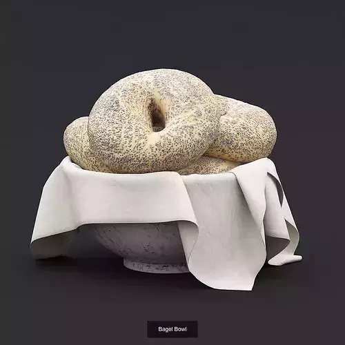 Food 3D Scan 3D Model Pack 3