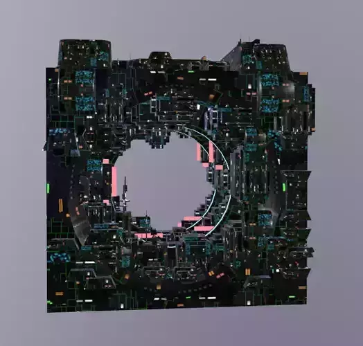 Codex 01 Low-poly 3D model