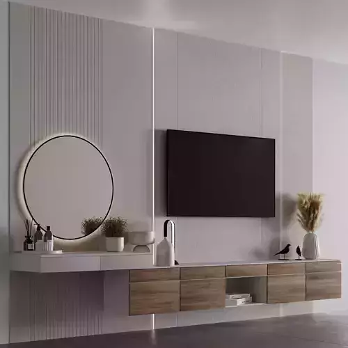 Bedroom Furniture Composition 03