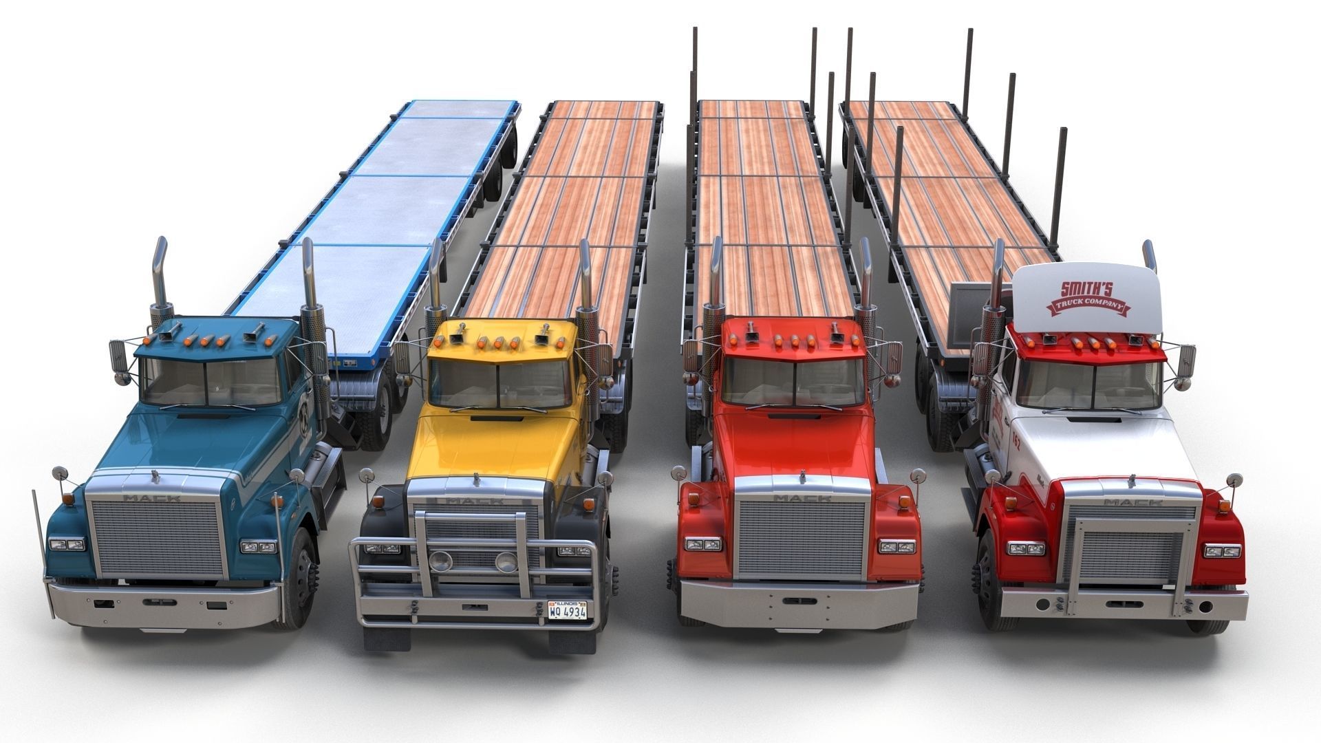 American semitrucks collection _19