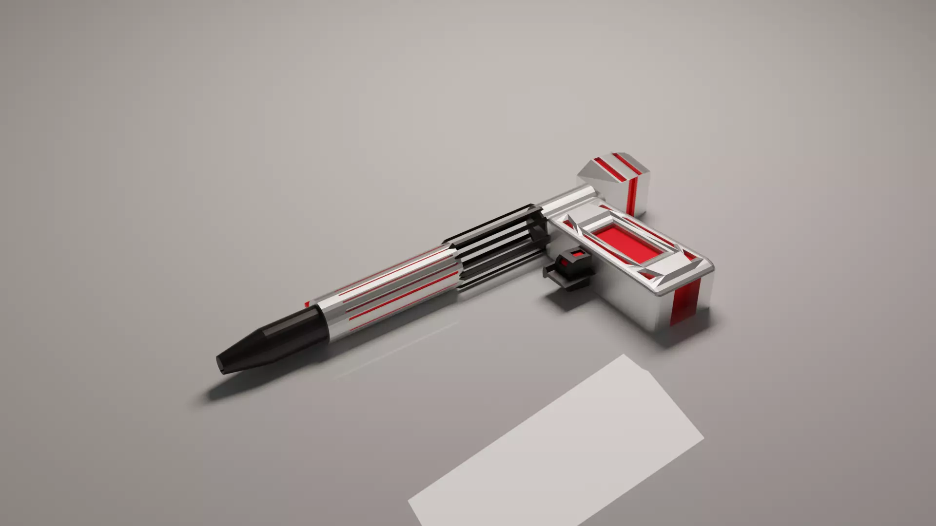 Star Wars - Type Pistol - Low Poly - Game- ready - NO COPYRIGHT Low-poly 3D model