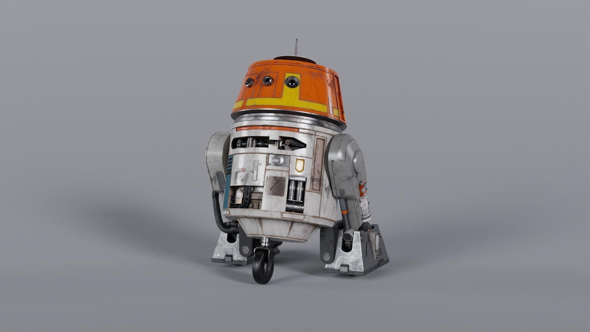 Chopper - Star Wars Ahsoka 3D model_2