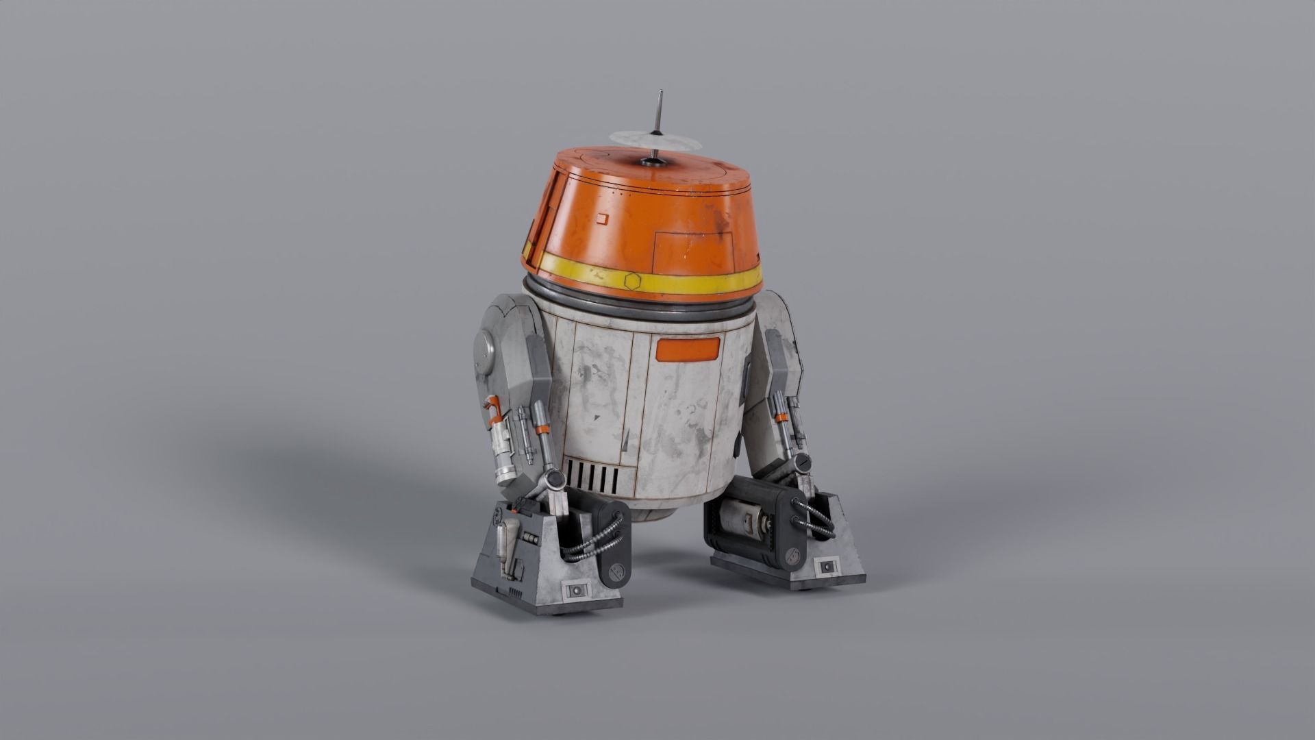 Chopper - Star Wars Ahsoka 3D model_3
