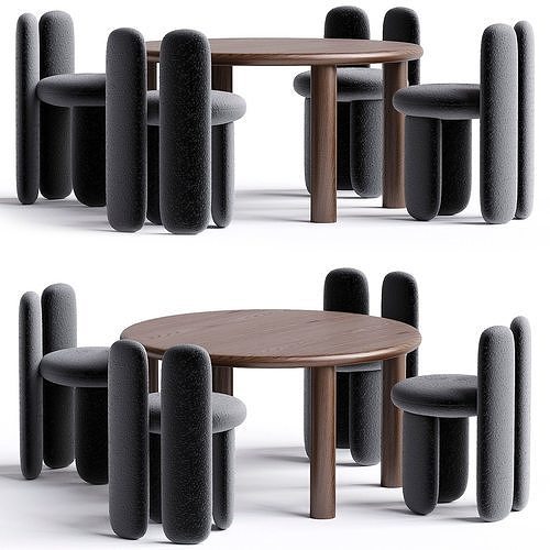 royal set and gropius 3D model