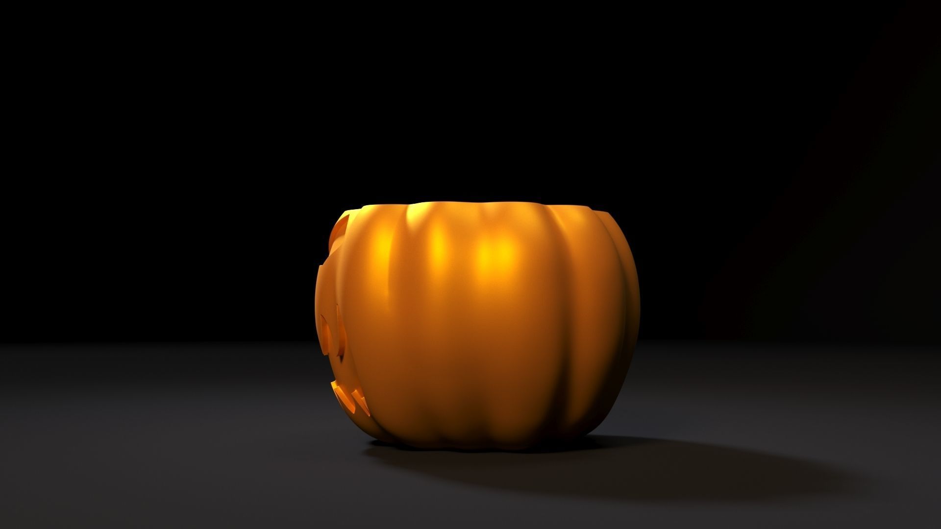 Pumpkin pots 3 3D print model_3