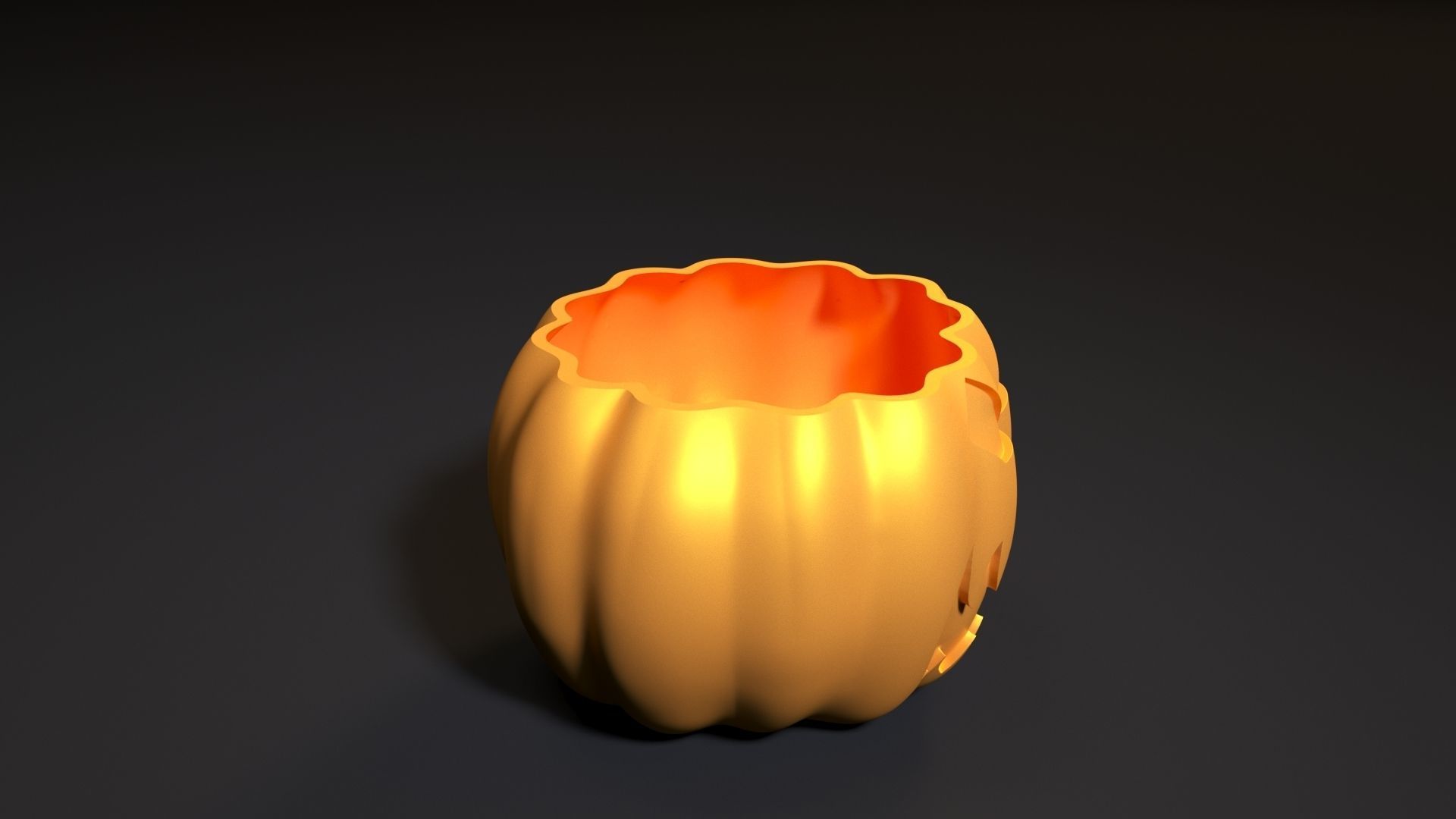 Pumpkin pots 3 3D print model_7