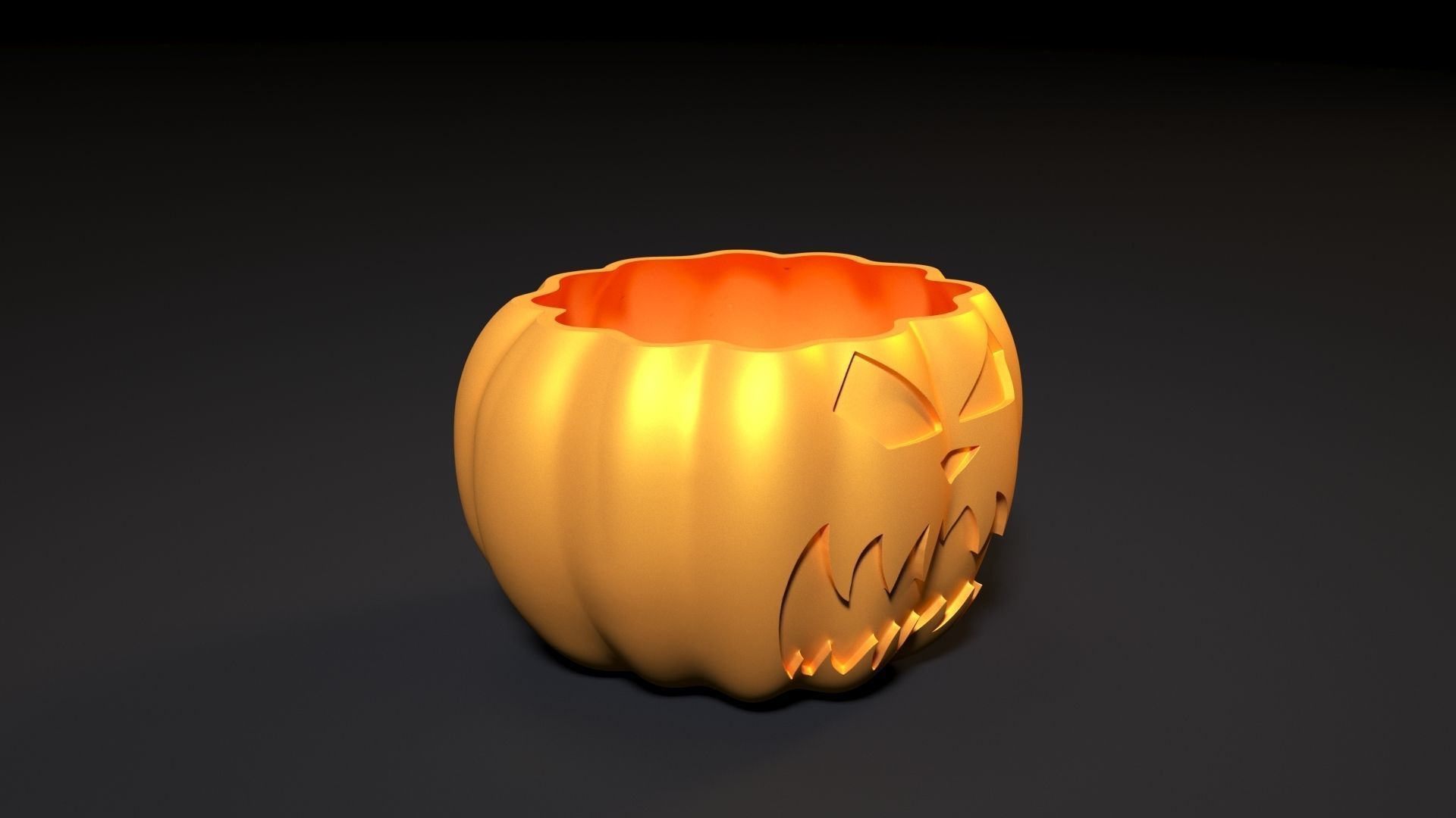 Pumpkin pots 3 3D print model_8