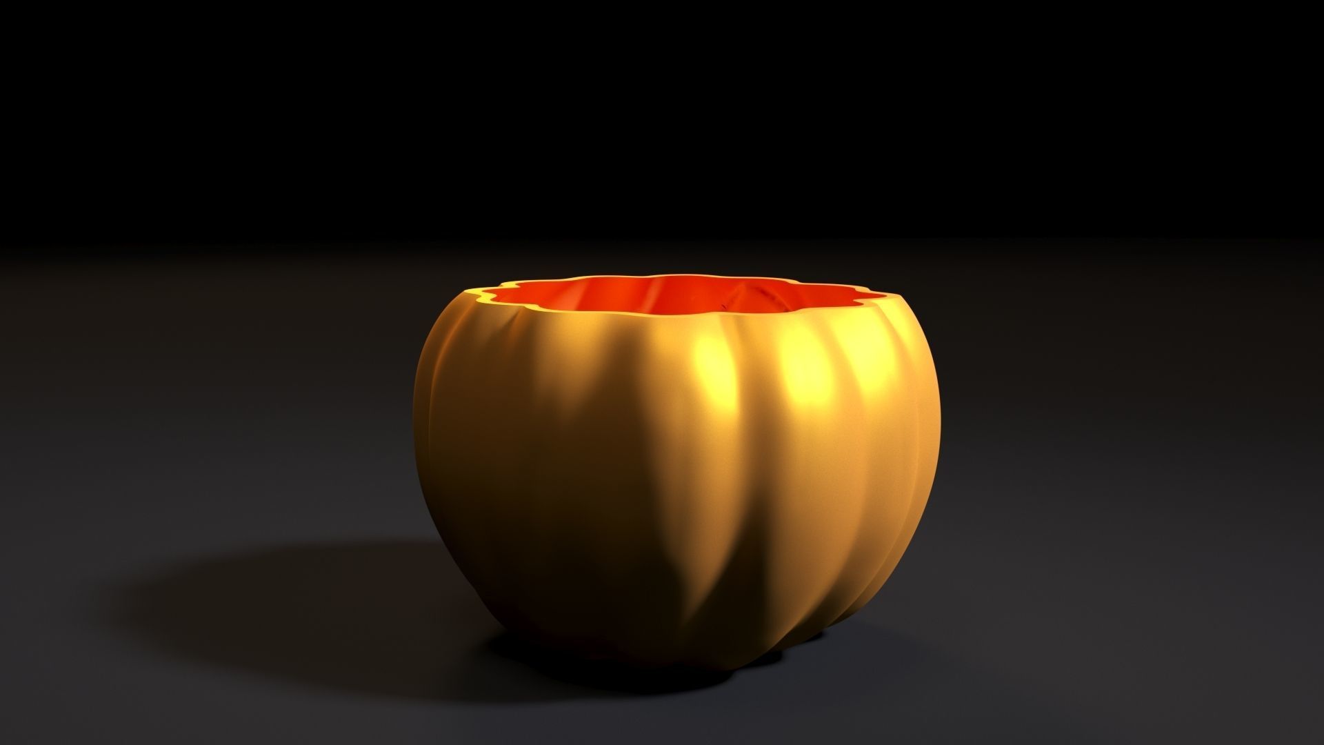 Pumpkin pots 3 3D print model_6