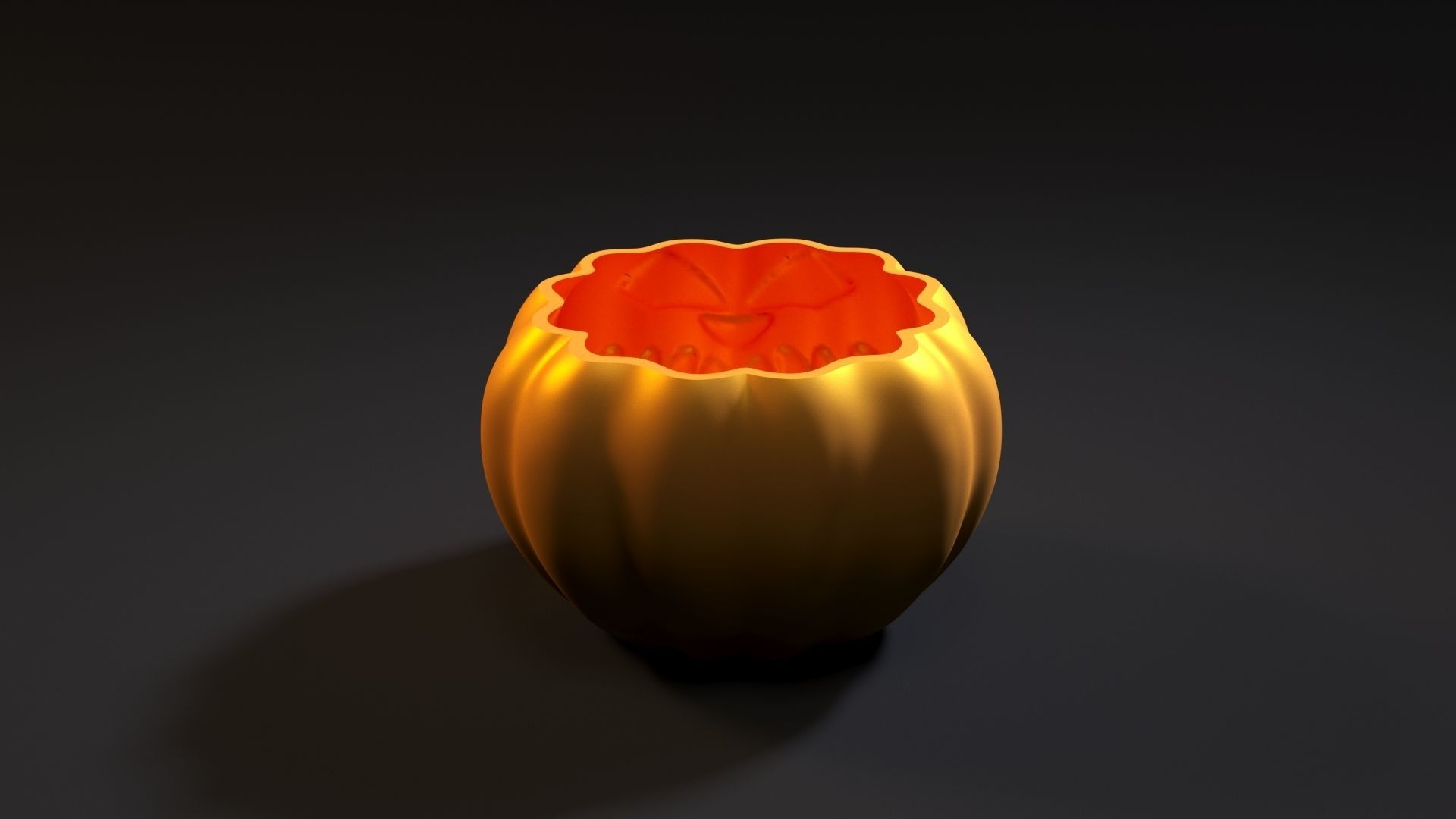 Pumpkin pots 3 3D print model_5