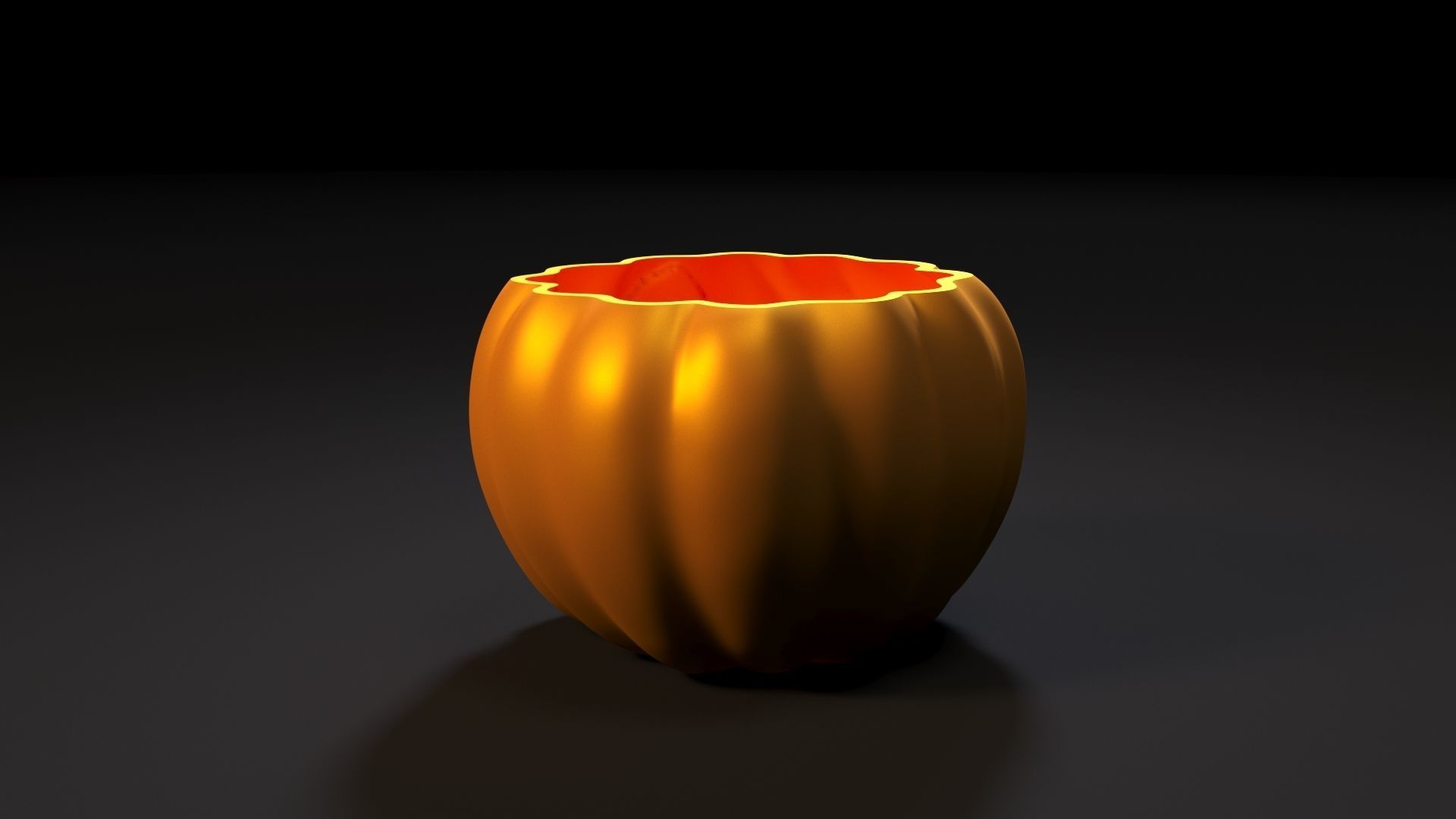 Pumpkin pots 3 3D print model_4
