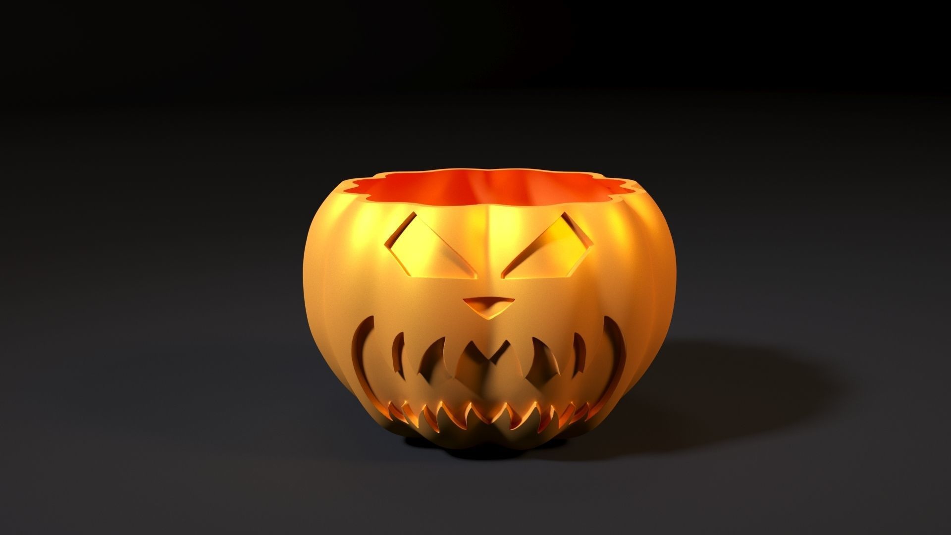 Pumpkin pots 3 3D print model_9