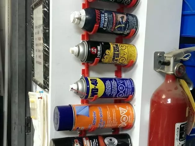 Spray-can holder 3D print model