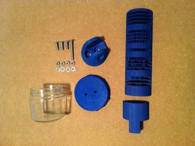 Digital Sundial 3D print model_17