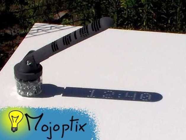 Digital Sundial 3D print model_1