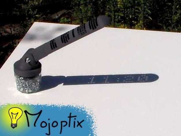 Digital Sundial 3D print model_2