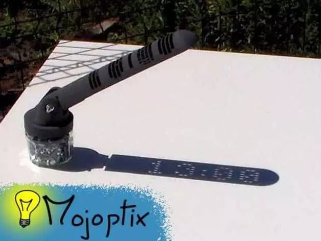 Digital Sundial 3D print model_0