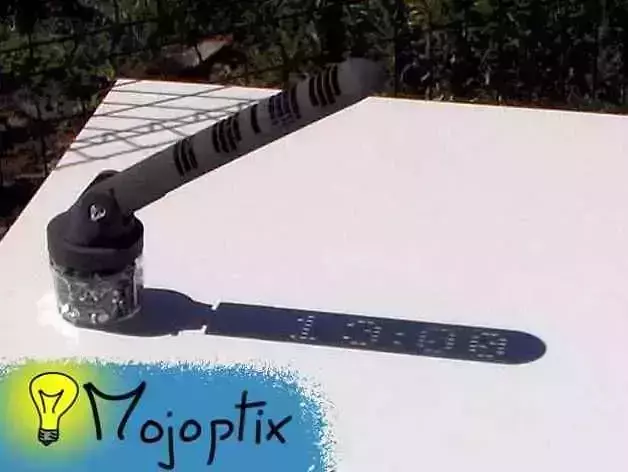 Digital Sundial 3D print model