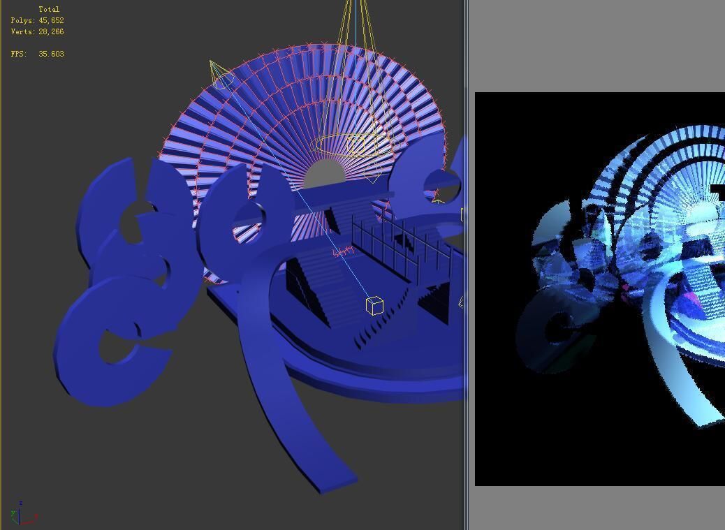 Carnival stage 18 3D model_1