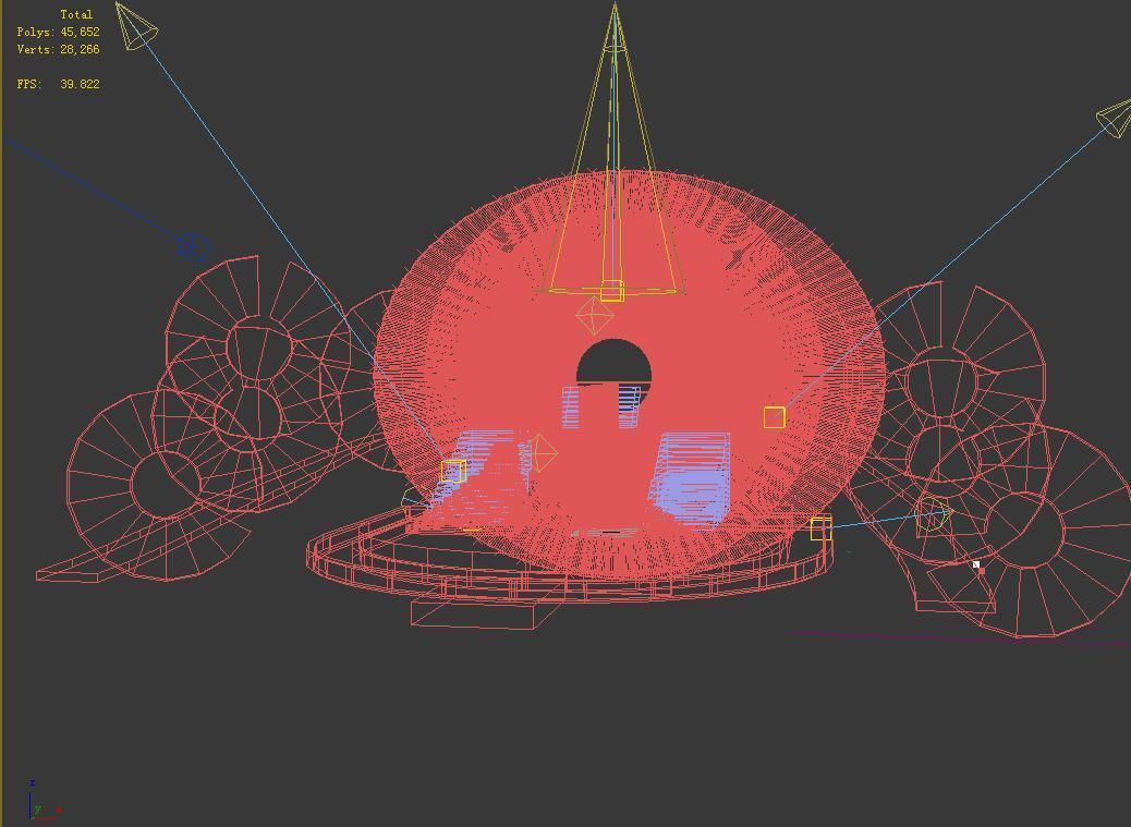 Carnival stage 18 3D model_4