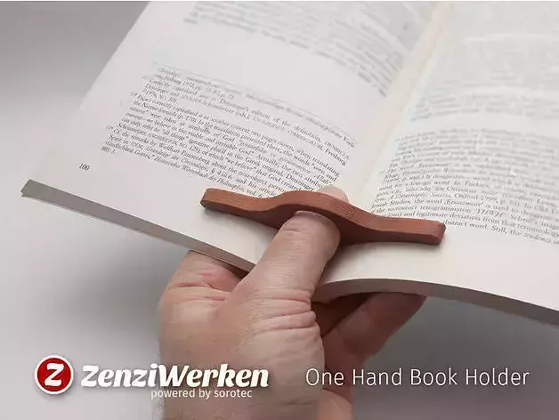 Book page holder 3D print model
