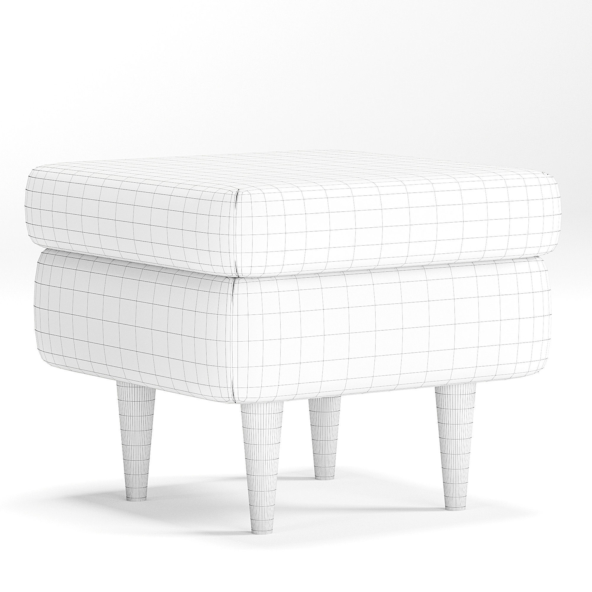 Dins Pouf By Divan 3D model_5