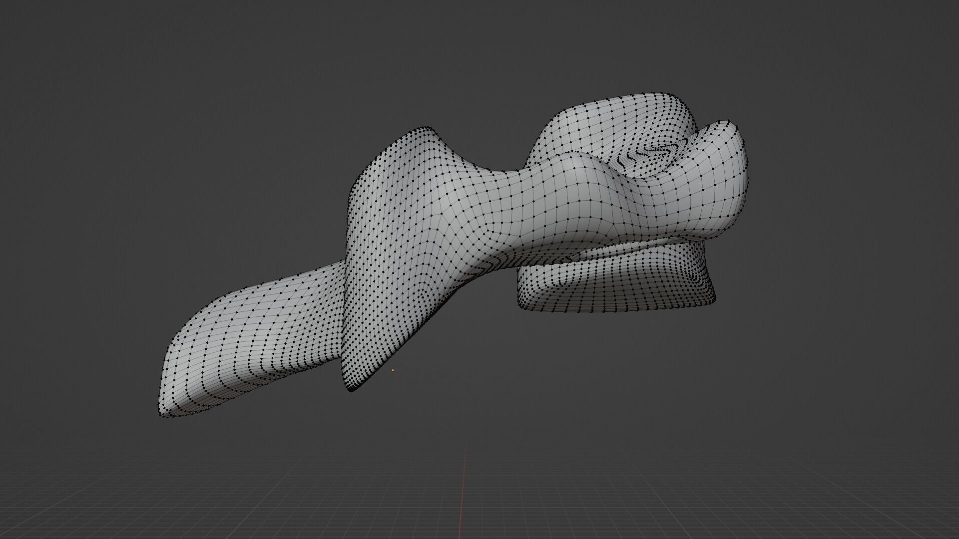 The Third Cervical Vertebra 3D model_9