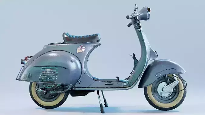 Vintage 1950s Vespa