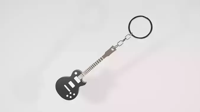 Guitar Keychain GIBSON LES PAUL