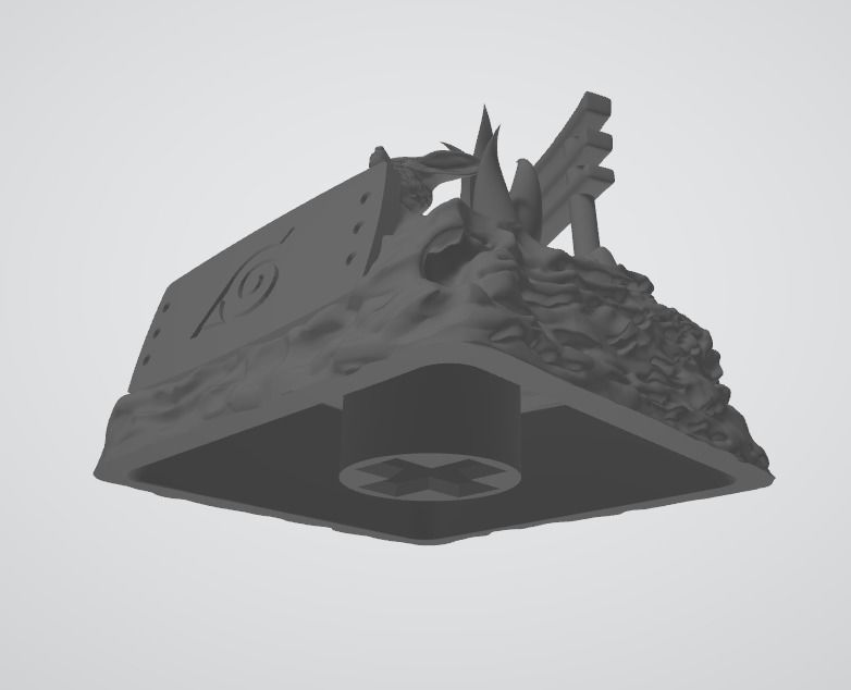 KEYCAP KURUMA 3D print model_2