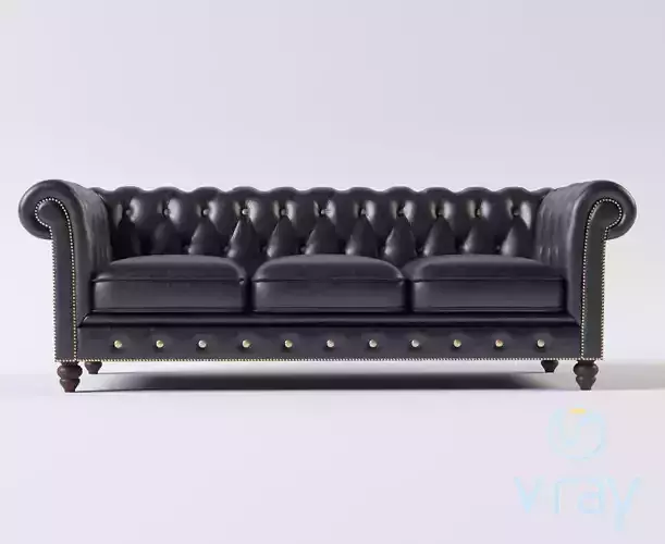 Leather Sofa ChesterField 