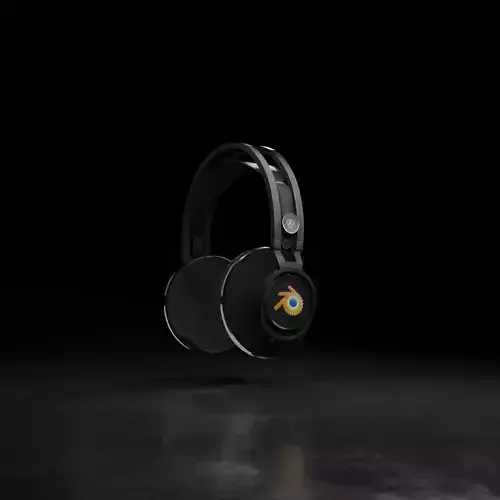 HeadPhones 3D Model - Blend 3D model