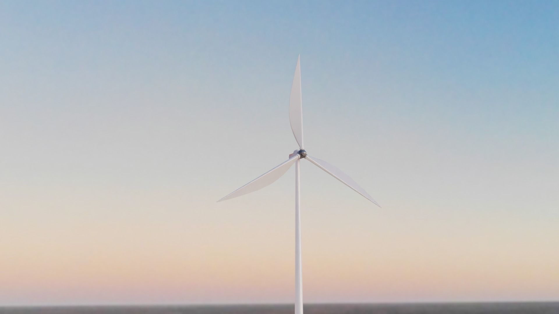 renewable energy windmill 3D model_1