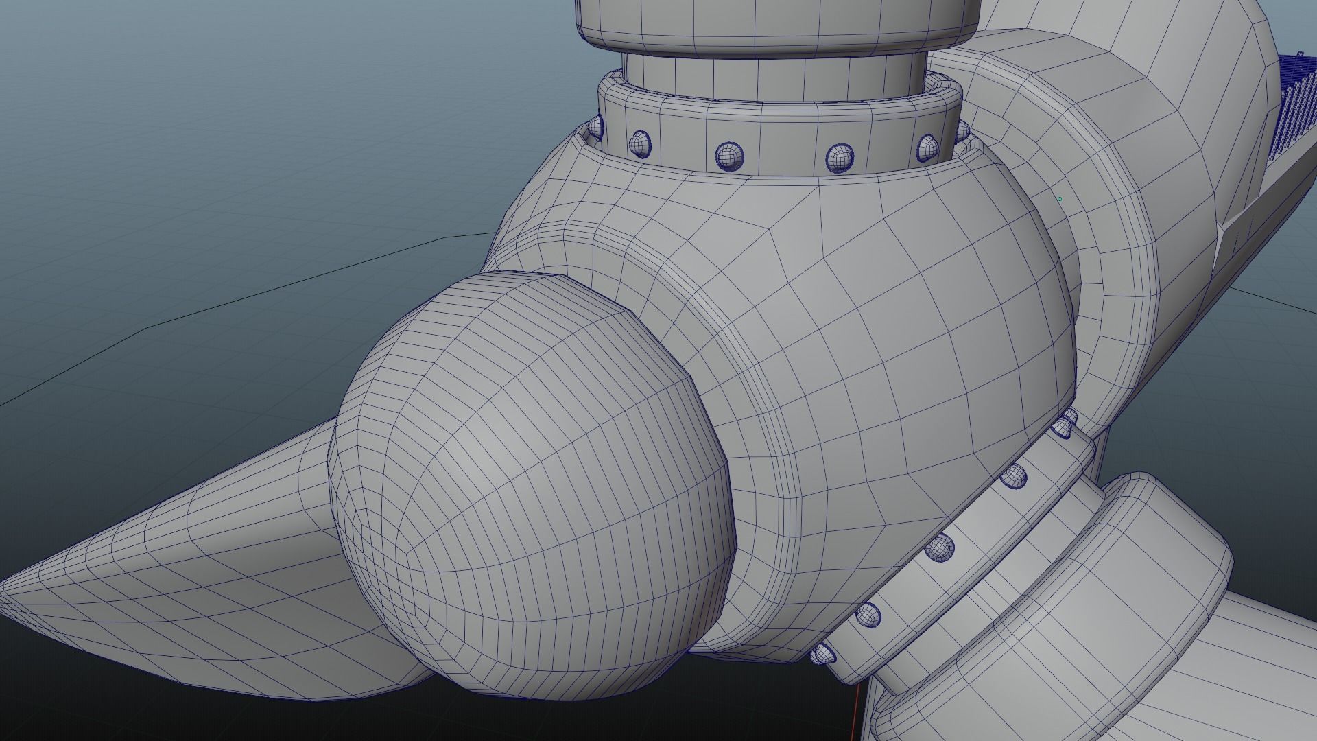 renewable energy windmill 3D model_11