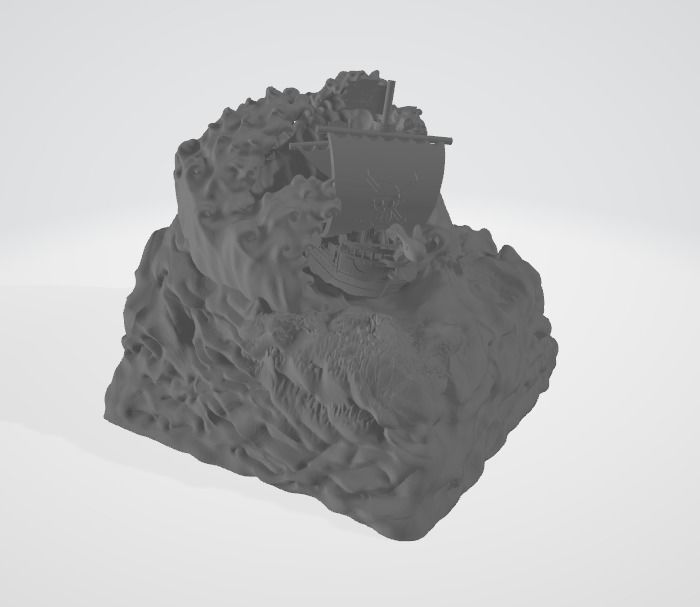 keycap thuyen 3D print model_1