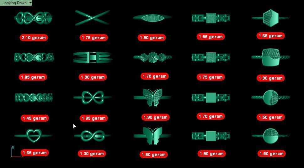 20 minimal ring pack 3D print model_5