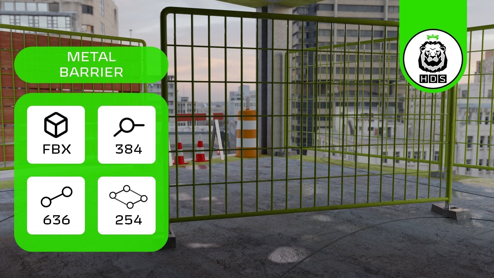 Construction Model Pack Low-poly 3D model_2