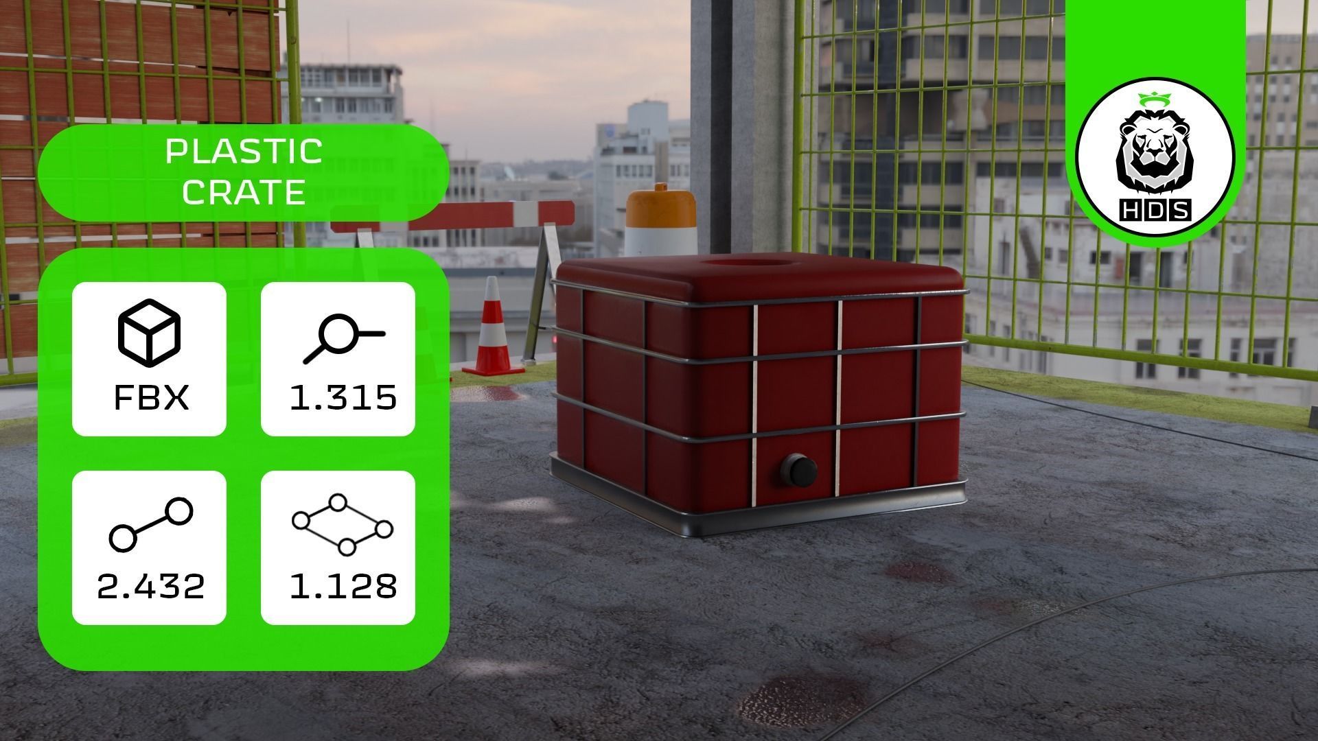 Construction Model Pack Low-poly 3D model_12