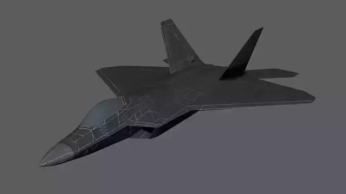 F-22 UDIM 4k Textures