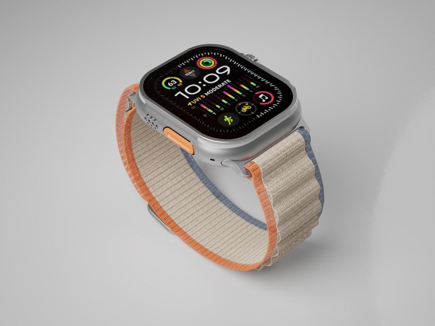 Apple Watch Ultra 2 3D model_1