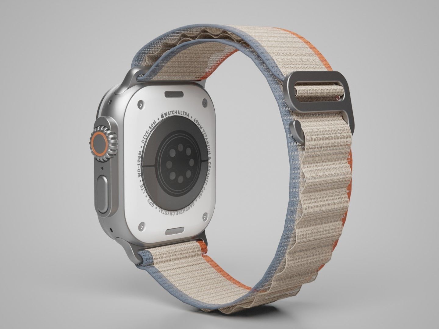 Apple Watch Ultra 2 3D model_4