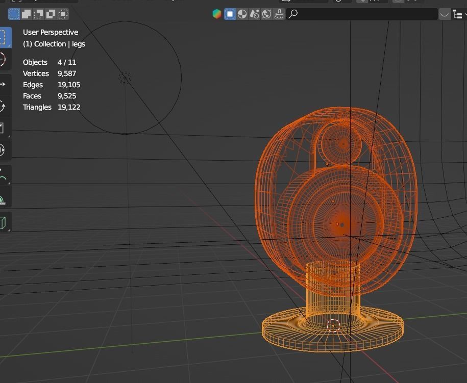  Speaker Steelseries Arena 7 3D model_2