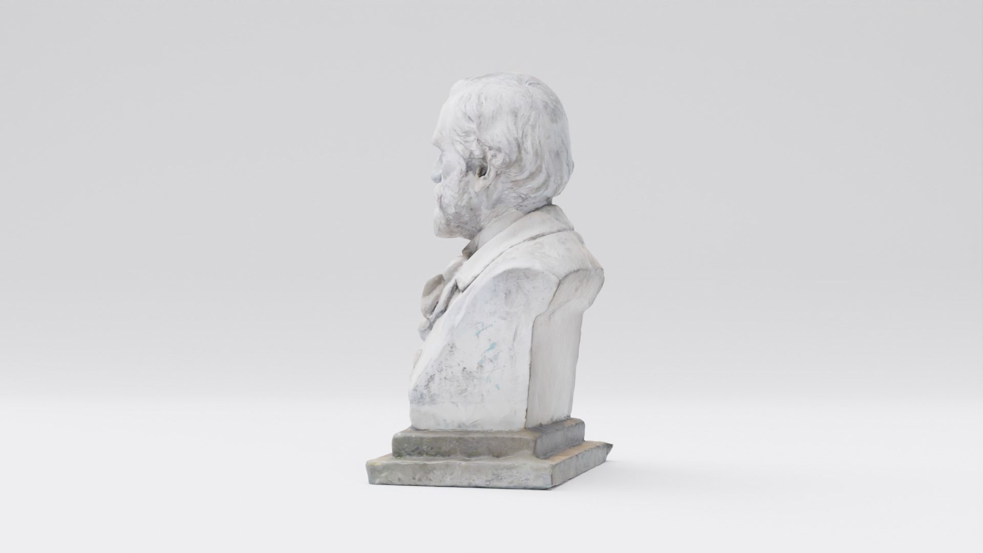 Giuseppe Verdi Statue Italian composer and politician 3D model_20