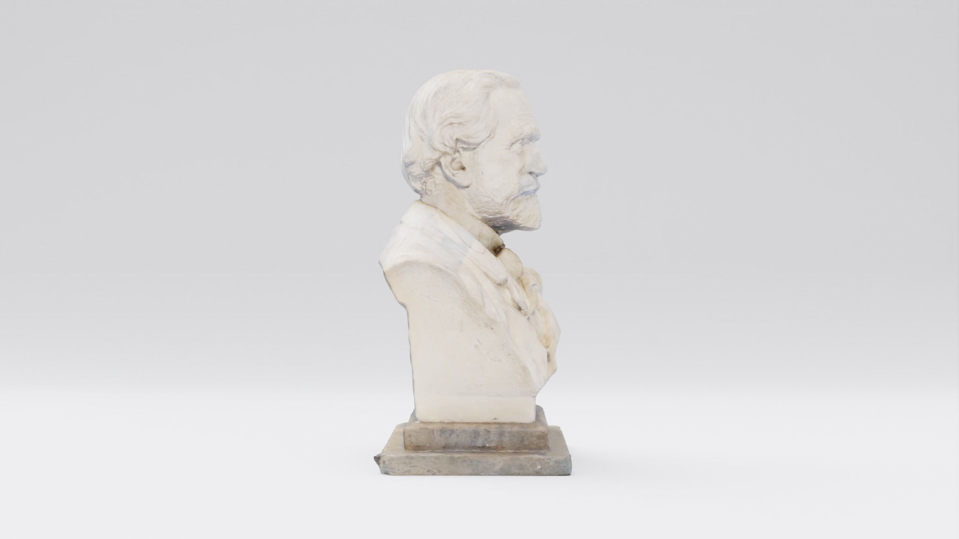 Giuseppe Verdi Statue Italian composer and politician 3D model_8