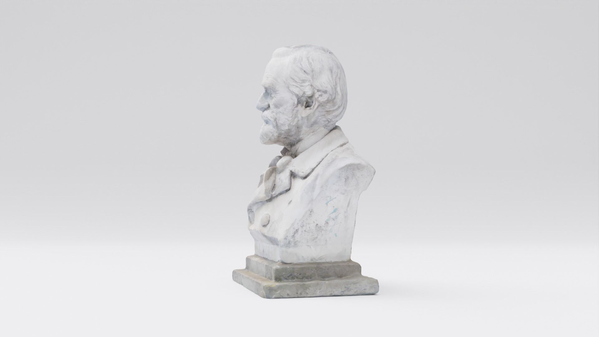 Giuseppe Verdi Statue Italian composer and politician 3D model_22