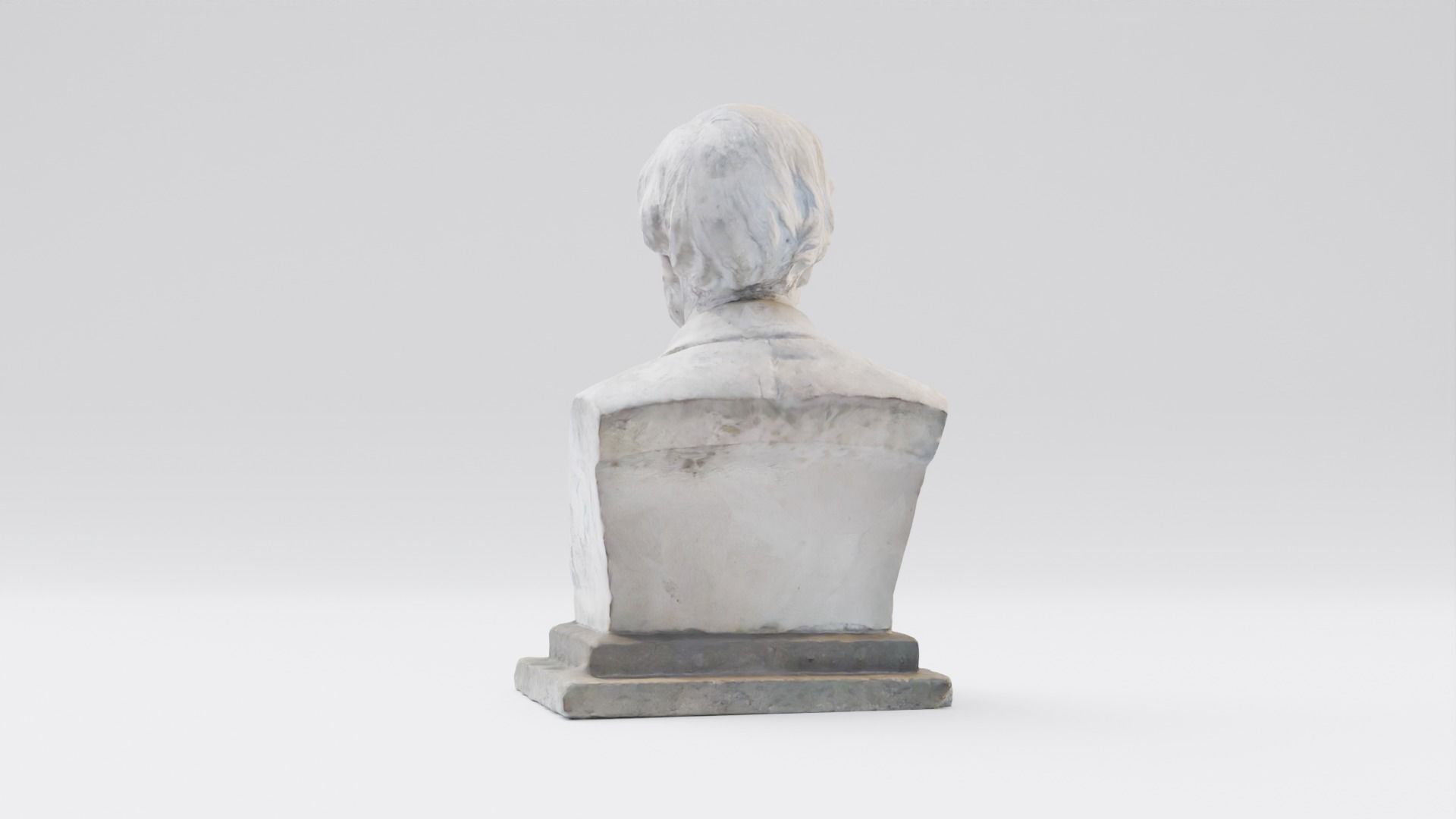 Giuseppe Verdi Statue Italian composer and politician 3D model_16